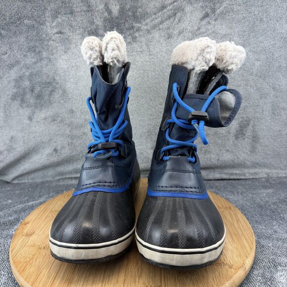 Sorel Boots Unisex Size 6 Blue Waterproof Insulated Winter Snow NY1879-465 main image 4